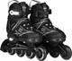 Роликовые коньки CosmoRide Freerider SKCR25ED (р-р 39-42, черный/белый) -
