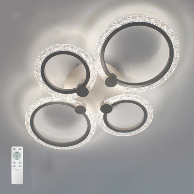 

Люстра, Tire 60W 4R-APP-645x455x95-WHITE/CLEAR-220-IP20