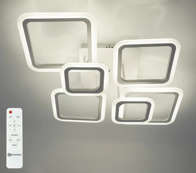 

Люстра, Oval 90W 6S-RC-810x600x175-WHITE/WHITE-220-IP20