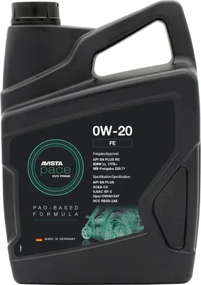 

Моторное масло, Pace Evo Prime FE Sae 0W20 / 172399