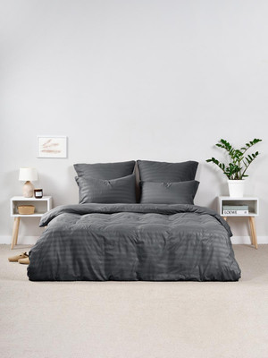 

Комплект постельного белья, Серый бархат 001 Страйп ПЭ 2сп Евро 70x70