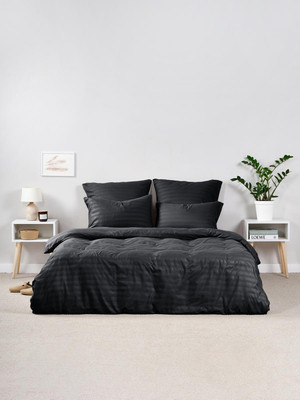 

Комплект постельного белья, Черный бархат 007 Страйп ПЭ 2сп Евро 70x70