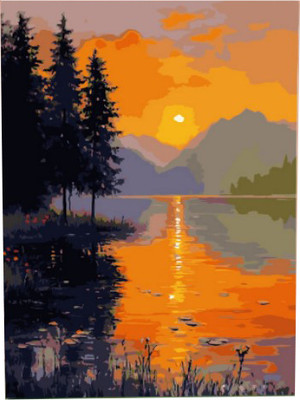 

Картина по номерам, JH113