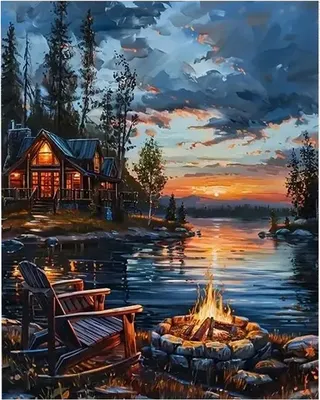 

Картина по номерам, JH152