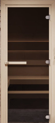 

Стеклянная дверь для бани/сауны, Лайт 190х70