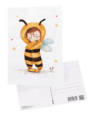 

Открытка, Паштоўка. Пчолка