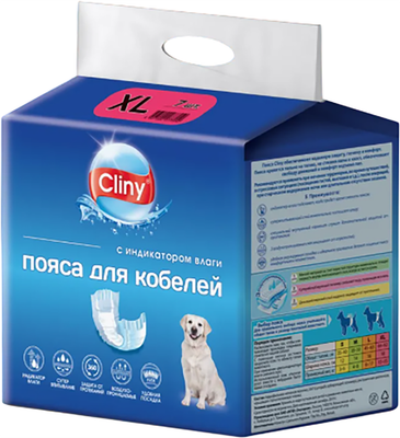 Гигиенический пояс для собак Cliny Cl / K217
