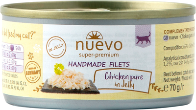 

Влажный корм для кошек, Куриное филе в желе / 95023