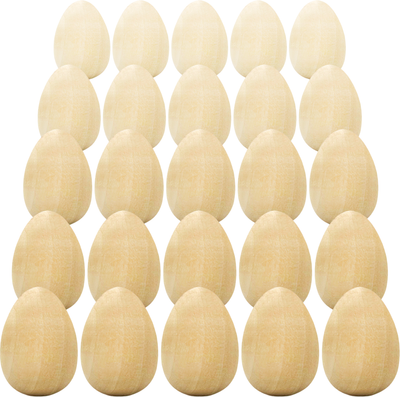

Набор заготовок для творчества, Деревянные яйца / egg40_x25