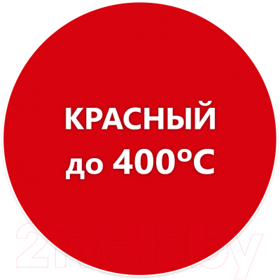 Эмаль Elcon Термостойкая до 400C (520мл, красный)
