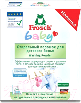 Стиральный порошок Frosch Для детского белья (1.08кг)