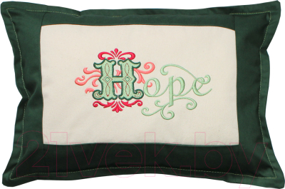 Подушка декоративная MATEX Hope / 00-945 (изумрудный)