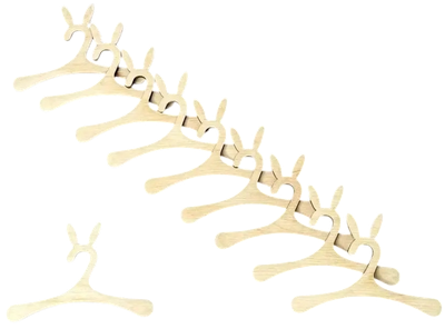 

Набор аксессуаров для куклы, Декоративные плечики Ушки кролика