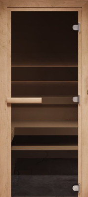 

Стеклянная дверь для бани/сауны, Стандарт 190х70