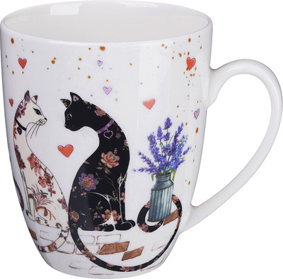 

Кружка, Лавандовые коты 425-163