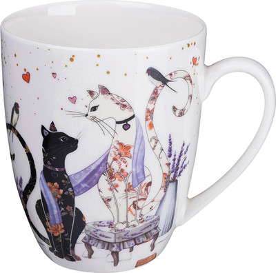 

Кружка, Лавандовые коты 425-164