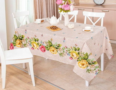 

Скатерть, Пионы / СБ.150*150