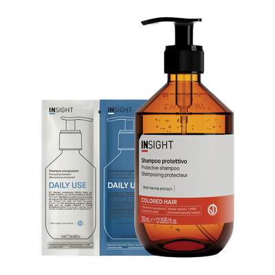 

Набор косметики для волос, Colored Hair Шампунь ICO310 350мл+Шампунь PMIN301 10мл