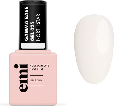 

База для гель-лака, E.MiLac Gamma Base Gel №025 North star