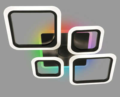 

Люстра, Oval RGBmusic 85W 5S-APP-725x460x80-BLACK/WHITE-220-IP20