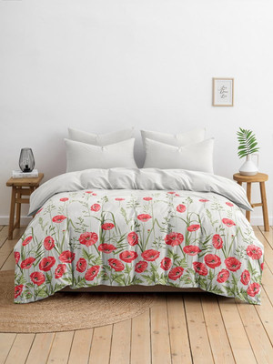 

Комплект постельного белья, Маки 1.5сп 70x70 / 20057-1+20312-11