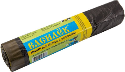 

Пакеты для мусора, Василек 120л / 0433-804X