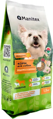 

Сухой корм для собак, Sensitive Для мелких пород c чувс. пищ. индейка/шпинат/пробиотик