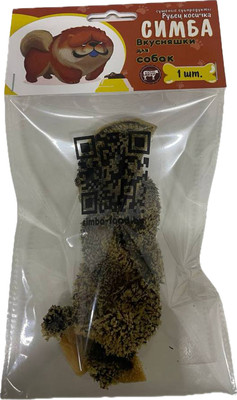 

Лакомство для собак, Рубец Белый Косичка