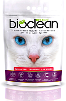 Наполнитель для туалета BioClean Натуральный для кошек (6л/2.6кг) - 
