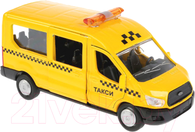 Автомобиль игрушечный Технопарк Ford Transit. Такси / SB-18-18-T-WB