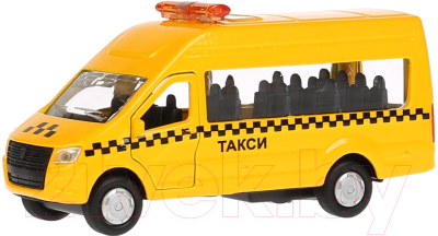 Автомобиль игрушечный Технопарк Газель. Next такси / SB-18-19-T-WB