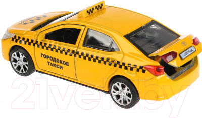 Автомобиль игрушечный Технопарк Toyota Corolla. Такси / COROLLA-T