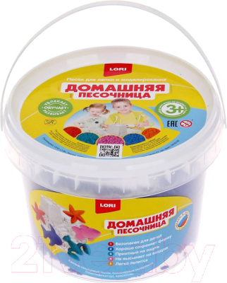 

Кинетический песок Lori, Синий песок / Дп-009