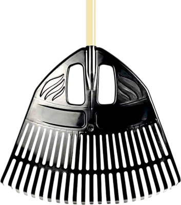 

Грабли, Веерные 23 зуба пластиковые с черенком