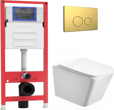 

Инсталляция с унитазом подвесным, OL-MQ5014R22-BG