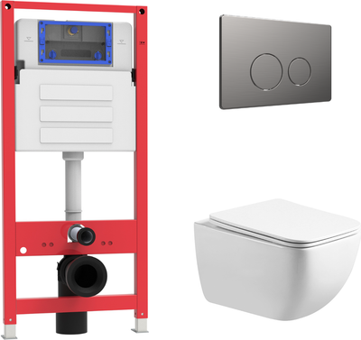 

Инсталляция с унитазом подвесным, OL-MQ1216R22-BGM