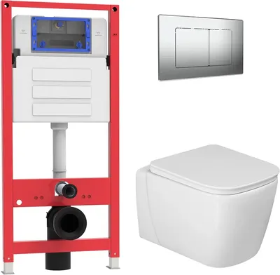 

Инсталляция с унитазом подвесным, OL-MQG1E12-BN