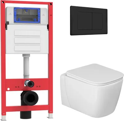 

Инсталляция с унитазом подвесным, OL-MQG1E12-MB