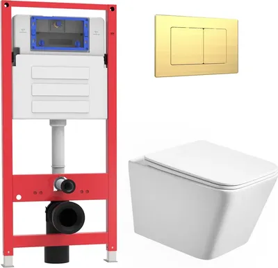 

Инсталляция с унитазом подвесным, OL-MQ5014E12-BG