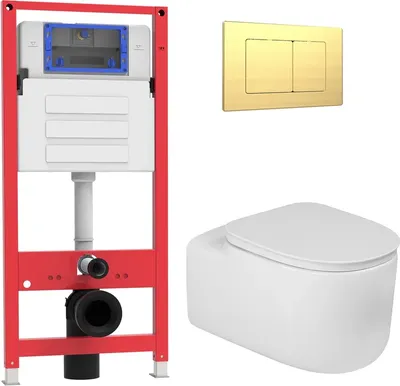 

Инсталляция с унитазом подвесным, OL-MQG27E12-BG