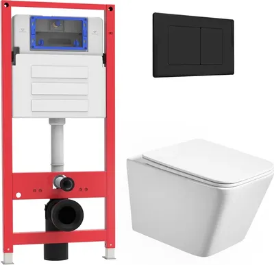 

Инсталляция с унитазом подвесным, OL-MQ5014E12-MB