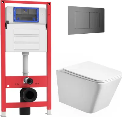 

Инсталляция с унитазом подвесным, OL-MQ5014E12-BGM