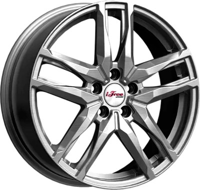 

Литой диск, Бомбей 18x6.5" 5x114.3мм DIA 67.1мм ET 49мм Хай вэй