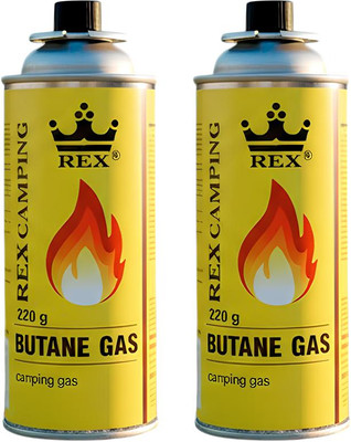 Газовый баллон туристический Rex Сжиженный углеводородный