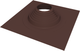 Проходка кровельная Master Flash Прямая 180-330мм Ral 8017 (600x600, коричневый) - 