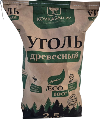 

Уголь древесный, 2.5 кг