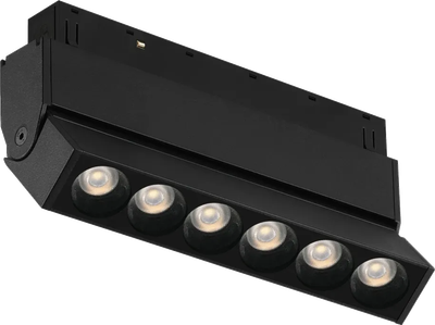 

Трековый светильник, Vision 4822-003-L120-6W-38DG-4000K-BK