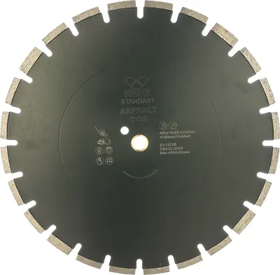 

Отрезной диск алмазный, Standart 400мм / DBA02.400S