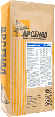

Смесь для ремонта бетона, AL400 РСС М400 F300 Пк2 St-1