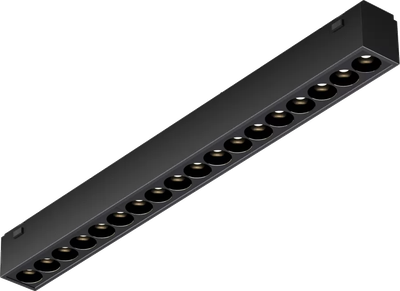 

Трековый светильник, Vision Smart 4825-039-L293-18W-36DG-BK